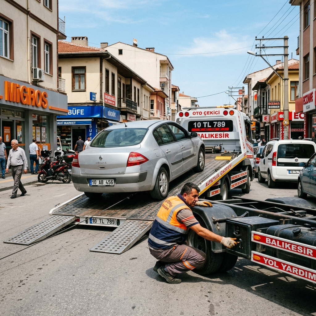 Edremit Oto Çekici ve Araç Kurtarma | 7/24 Hızlı Yol Yardım